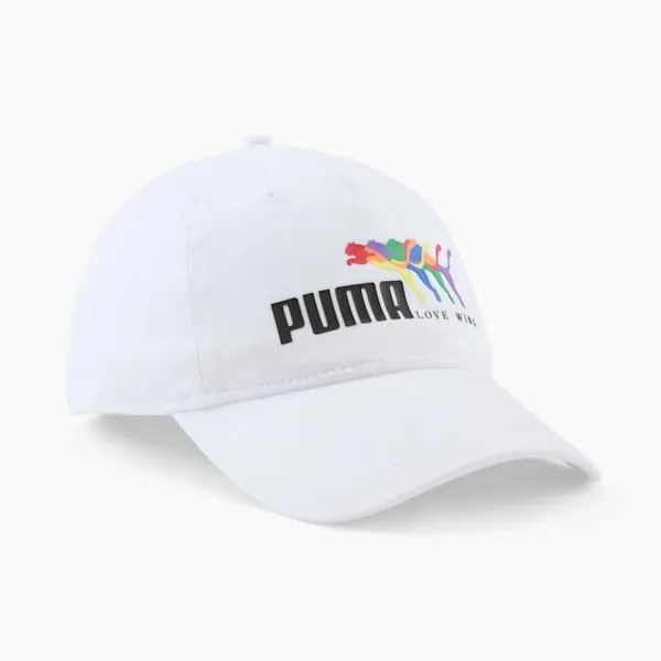 Puma Hats and Beanies Love Wins Adjustable Hat White 8211 Women
