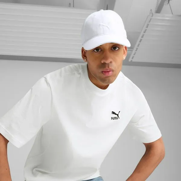 Puma Hats and Beanies PREMIUM ESS CLASSIC Baseball Cap Puma White 8211 Men