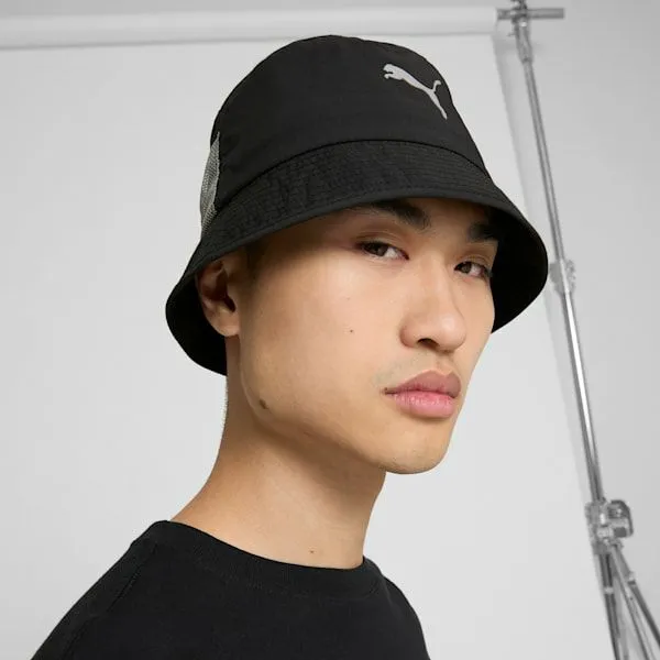Puma Hats and Beanies Principle 20 Bucket Hat Blackgrey 8211 Women