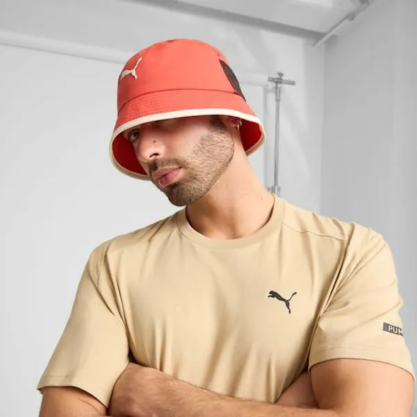 Puma Hats and Beanies Principle 20 Bucket Hat Medium Red 8211 Women