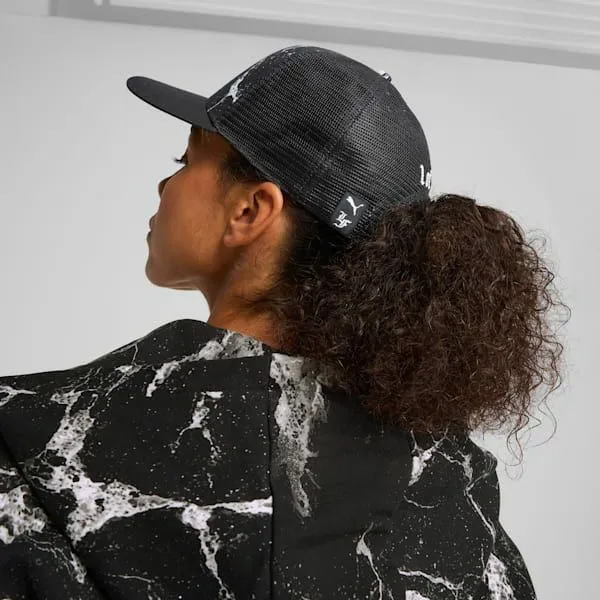 Puma Hats and Beanies PUMA X LAMELO BALL LaFranc Written In Chrome Trucker Cap Puma Black 8211 Men Puma Hats and Beanies PUMA X LAMELO BALL LaFranc Written In Chrome Trucker Cap Puma Black 8211 Men