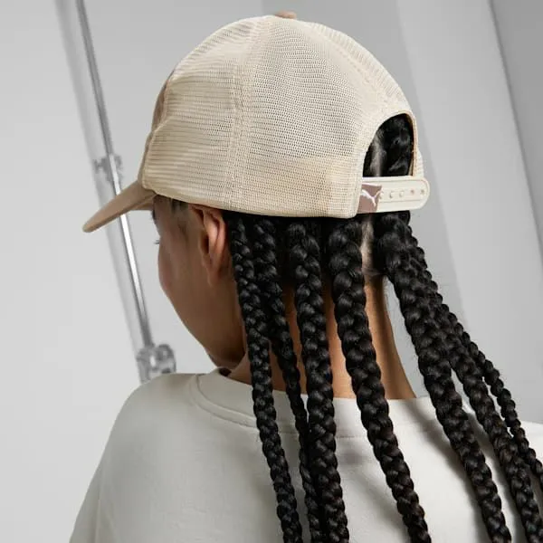 Puma Hats and Beanies Retro Trucker Cap Medium Brown 8211 Women
