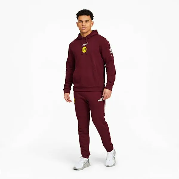 Puma Hoodies and Sweatshirts BVB FtblCULTURE 039s Hoodie Burgundycyber Yellow 8211 Men Puma Hoodies and Sweatshirts BVB FtblCULTURE 039s Hoodie Burgundycyber Yellow 8211 Men