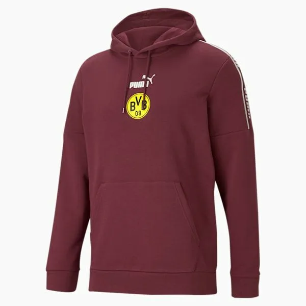 Puma Hoodies and Sweatshirts BVB FtblCULTURE 039s Hoodie Burgundycyber Yellow 8211 Men Puma Hoodies and Sweatshirts BVB FtblCULTURE 039s Hoodie Burgundycyber Yellow 8211 Men