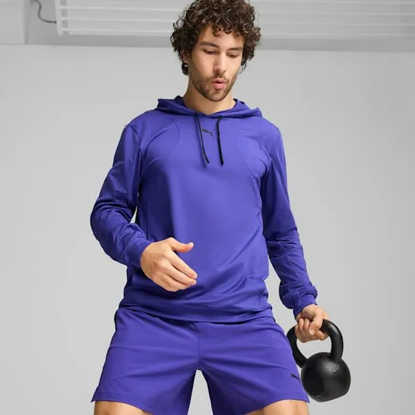Puma Hoodies and Sweatshirts Cloudspun 039s Training Hoodie Lapis Lazuli 8211 Men Puma Hoodies and Sweatshirts Cloudspun 039s Training Hoodie Lapis Lazuli 8211 Men