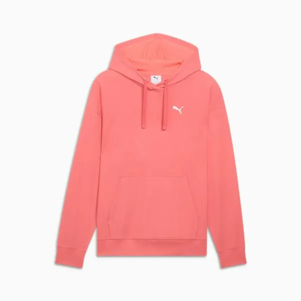 Puma Hoodies and Sweatshirts ESS ELEVATED Comfort Rib Hoodie Peach Frost 8211 Women Puma Hoodies and Sweatshirts ESS ELEVATED Comfort Rib Hoodie Peach Frost 8211 Women