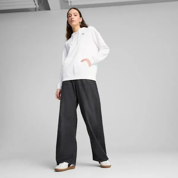 Puma Hoodies and Sweatshirts Essentials 039s Relaxed Hoodie Puma White 8211 Women