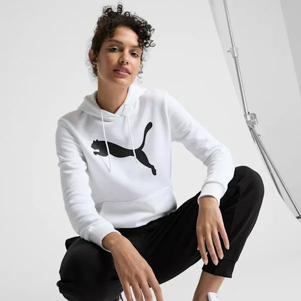 Puma Hoodies and Sweatshirts Essentials Big Cat Logo 039s Hoodie Puma White 8211 Women Puma Hoodies and Sweatshirts Essentials Big Cat Logo 039s Hoodie Puma White 8211 Women