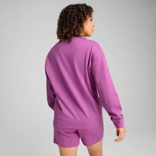 Puma Hoodies and Sweatshirts Essentials Elevated 039s Comfort Crew Sweatshirt Wild Berry 8211 Women Puma Hoodies and Sweatshirts Essentials Elevated 039s Comfort Crew Sweatshirt Wild Berry 8211 Women