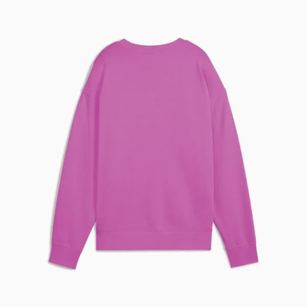 Puma Hoodies and Sweatshirts Essentials Elevated 039s Comfort Crew Sweatshirt Wild Berry 8211 Women Puma Hoodies and Sweatshirts Essentials Elevated 039s Comfort Crew Sweatshirt Wild Berry 8211 Women