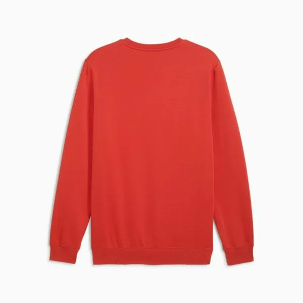 Puma Hoodies and Sweatshirts Essentials No 1 Logo 039s Crew Neck Fleece Sweater Red Fire 8211 Men Puma Hoodies and Sweatshirts Essentials No 1 Logo 039s Crew Neck Fleece Sweater Red Fire 8211 Men