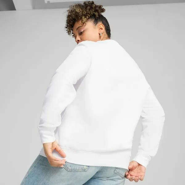 Puma Hoodies and Sweatshirts Essentials No 1 Logo 039s Crew Sweater Puma White 8211 Women Puma Hoodies and Sweatshirts Essentials No 1 Logo 039s Crew Sweater Puma White 8211 Women