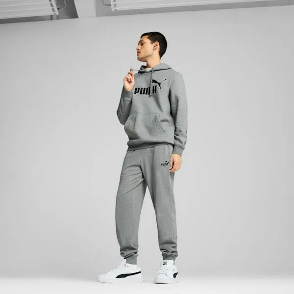 Puma Hoodies and Sweatshirts Essentials No 1 Logo 039s Hoodie Medium Gray Heather 8211 Men Puma Hoodies and Sweatshirts Essentials No 1 Logo 039s Hoodie Medium Gray Heather 8211 Men