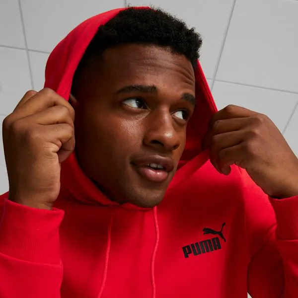 Puma Hoodies and Sweatshirts Essentials Small Logo 039s Hoodie High Risk Red 8211 Men Puma Hoodies and Sweatshirts Essentials Small Logo 039s Hoodie High Risk Red 8211 Men