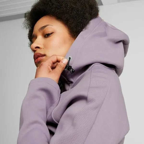 Puma Hoodies and Sweatshirts EvoSTRIPE 039s ZipUp Sweatshirt Pale Plum 8211 Women Puma Hoodies and Sweatshirts EvoSTRIPE 039s ZipUp Sweatshirt Pale Plum 8211 Women