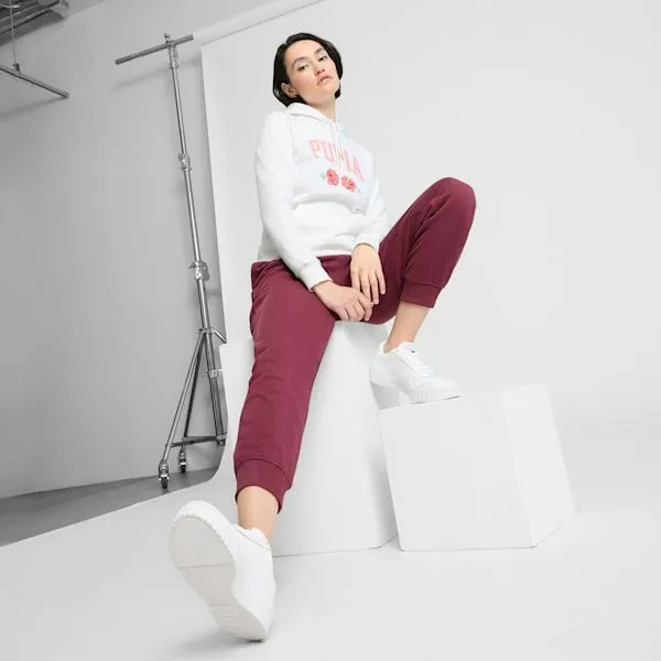 Puma Hoodies and Sweatshirts Faux Embroidered Floral 039s Hoodie Puma White 8211 Women Puma Hoodies and Sweatshirts Faux Embroidered Floral 039s Hoodie Puma White 8211 Women