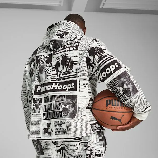 Puma Hoodies and Sweatshirts Media Day 039s Basketball Hoodie Puma Blackpuma White 8211 Men Puma Hoodies and Sweatshirts Media Day 039s Basketball Hoodie Puma Blackpuma White 8211 Men