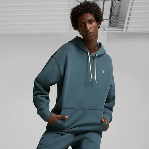 Puma Hoodies and Sweatshirts MMQ 039s Hoodie Gray Skies 8211 Men