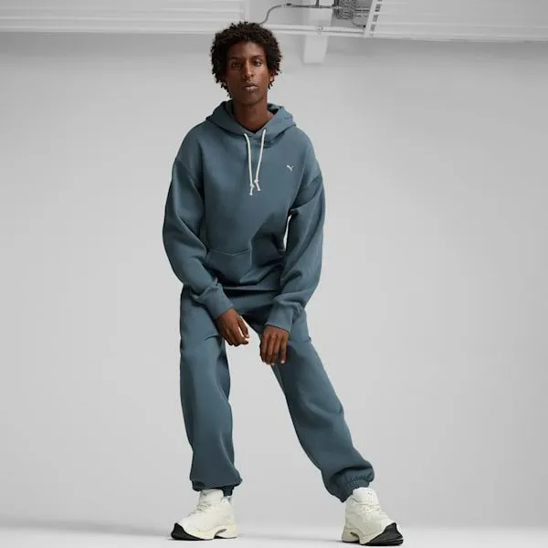 Puma Hoodies and Sweatshirts MMQ 039s Hoodie Gray Skies 8211 Men
