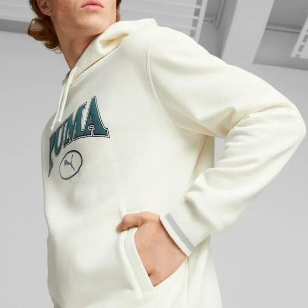 Puma Hoodies and Sweatshirts PUMA Squad 039s Hoodie Warm White 8211 Men