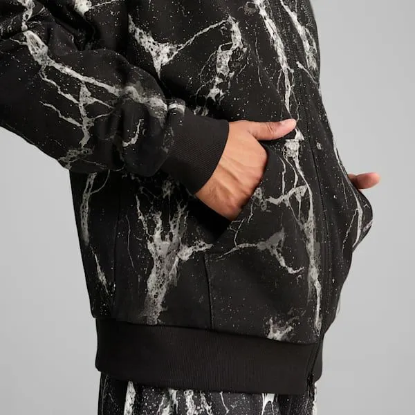 Puma Hoodies and Sweatshirts PUMA X LAMELO BALL LaFranc Written In Chrome 039s Hoodie Puma Blackpuma White Aop 8211 Men Puma Hoodies and Sweatshirts PUMA X LAMELO BALL LaFranc Written In Chrome 039s Hoodie Puma Blackpuma White Aop 8211 Men