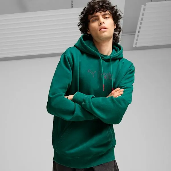 Puma Hoodies and Sweatshirts PUMA X SQUID GAME 039s Hoodie Mint Tea 8211 Men