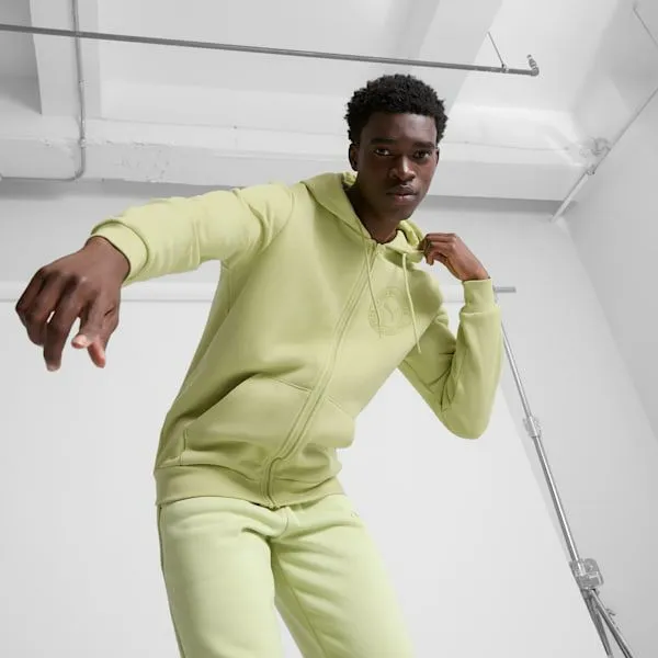 Puma Hoodies and Sweatshirts Tonal Collection Graphic 039s FullZip Hoodie Pistachio Green 8211 Men Puma Hoodies and Sweatshirts Tonal Collection Graphic 039s FullZip Hoodie Pistachio Green 8211 Men