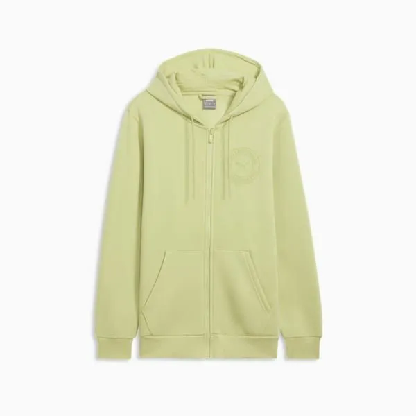 Puma Hoodies and Sweatshirts Tonal Collection Graphic 039s FullZip Hoodie Pistachio Green 8211 Men Puma Hoodies and Sweatshirts Tonal Collection Graphic 039s FullZip Hoodie Pistachio Green 8211 Men