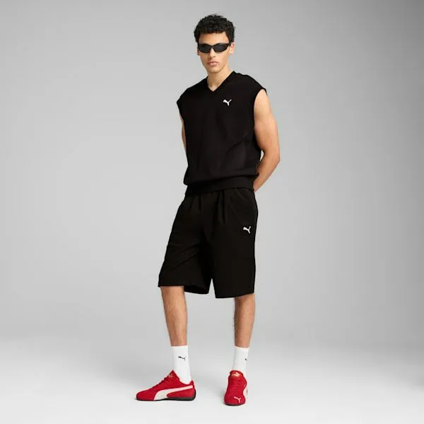 Puma Hoodies and Sweatshirts WARDROBE ESSENTIALS 039s Relaxed Vest Puma Black 8211 Men Puma Hoodies and Sweatshirts WARDROBE ESSENTIALS 039s Relaxed Vest Puma Black 8211 Men