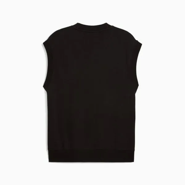 Puma Hoodies and Sweatshirts WARDROBE ESSENTIALS 039s Relaxed Vest Puma Black 8211 Men Puma Hoodies and Sweatshirts WARDROBE ESSENTIALS 039s Relaxed Vest Puma Black 8211 Men