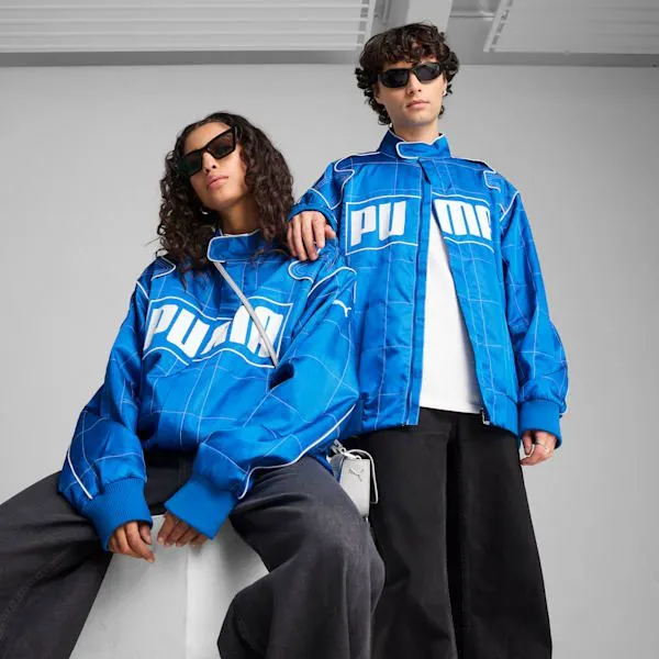 Puma Jackets and Outerwear ARCHIVE SEASONAL Men039s Relaxed Racer Jacket Puma Team Royal 8211 Women Puma Jackets and Outerwear ARCHIVE SEASONAL Men039s Relaxed Racer Jacket Puma Team Royal 8211 Women