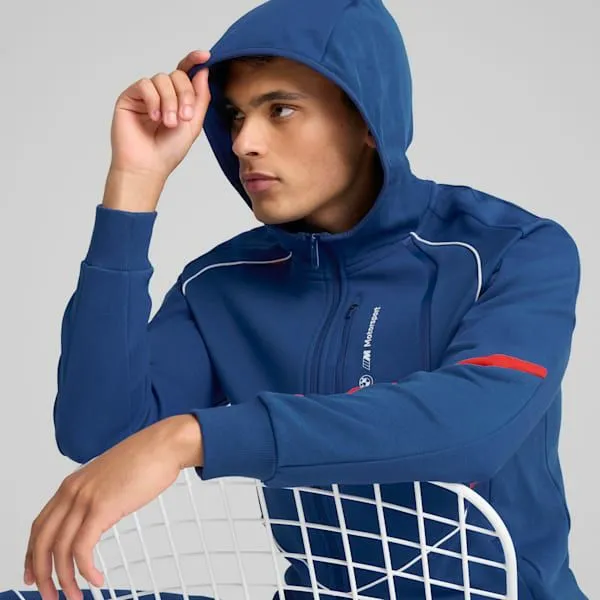 Puma Jackets and Outerwear BMW M Motorsport 039s Hooded Jacket Pro Bluem Color 8211 Men Puma Jackets and Outerwear BMW M Motorsport 039s Hooded Jacket Pro Bluem Color 8211 Men