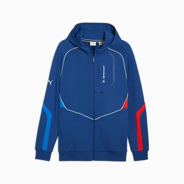 Puma Jackets and Outerwear BMW M Motorsport 039s Hooded Jacket Pro Bluem Color 8211 Men Puma Jackets and Outerwear BMW M Motorsport 039s Hooded Jacket Pro Bluem Color 8211 Men