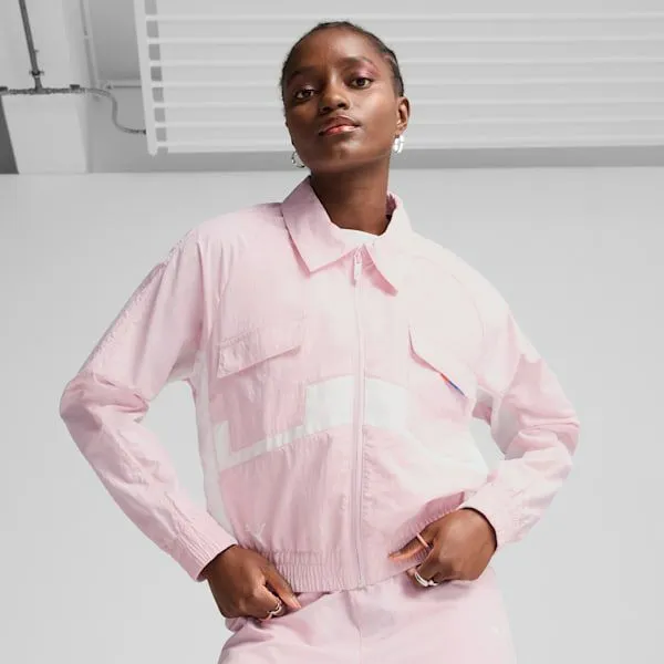 Puma Jackets and Outerwear BMW M Motorsport 039s Woven Jacket Rose Mauve 8211 Women Puma Jackets and Outerwear BMW M Motorsport 039s Woven Jacket Rose Mauve 8211 Women