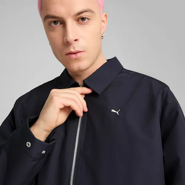 Puma Jackets and Outerwear MMQ 039s 2In1 Jacket New Navy 8211 Men