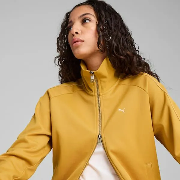 Puma Jackets and Outerwear T7 039s Track Jacket Archive Gold 8211 Women