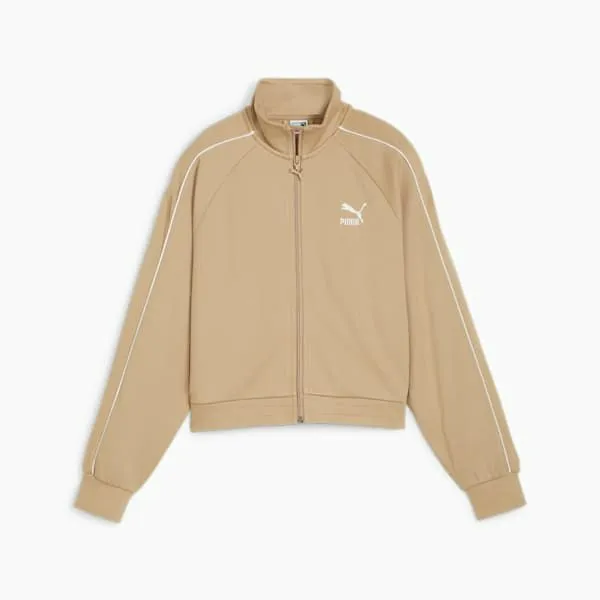 Puma Jackets and Outerwear T7 039s Track Jacket Prairie Tan 8211 Women