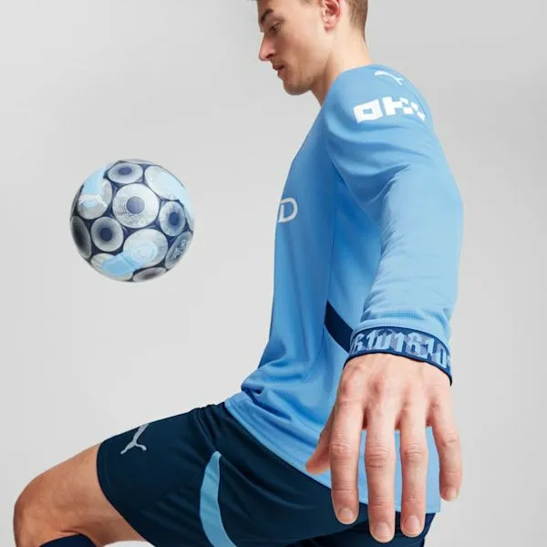 Puma Jerseys Manchester City 2425 Home 039s Long Sleeve Soccer Jersey Team Light Bluemarine Blue 8211 Men Puma Jerseys Manchester City 2425 Home 039s Long Sleeve Soccer Jersey Team Light Bluemarine Blue 8211 Men