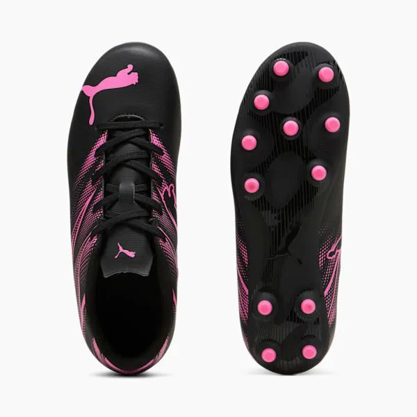 Puma Kids ATTACANTO 039 FirmArtificial Ground Soccer Cleats Puma Blackpoison Pink 8211 Kids Puma Kids ATTACANTO 039 FirmArtificial Ground Soccer Cleats Puma Blackpoison Pink 8211 Kids