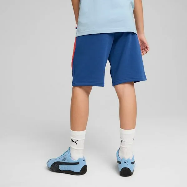 Puma Kids BMW M Motorsport Big 039 Sweat Shorts Pro Bluem Color 8211 Kids