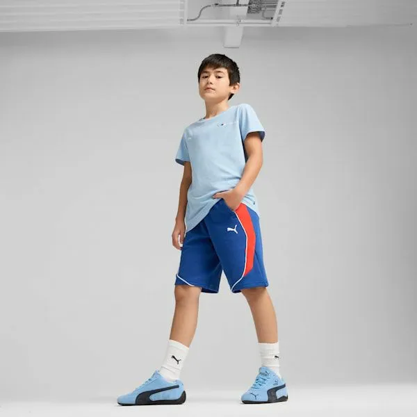 Puma Kids BMW M Motorsport Big 039 Sweat Shorts Pro Bluem Color 8211 Kids