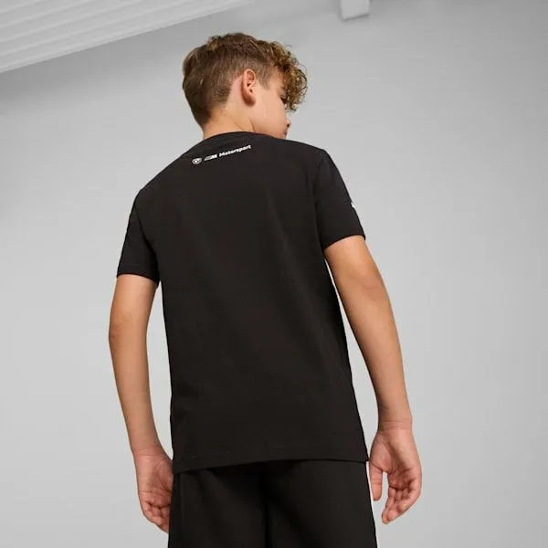 Puma Kids BMW M Motorsport Car Graphic Big 039 Tee Puma Black 8211 Kids