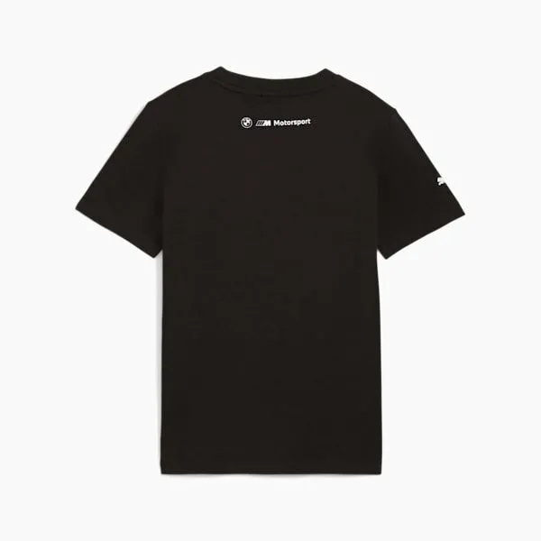 Puma Kids BMW M Motorsport Car Graphic Big 039 Tee Puma Black 8211 Kids