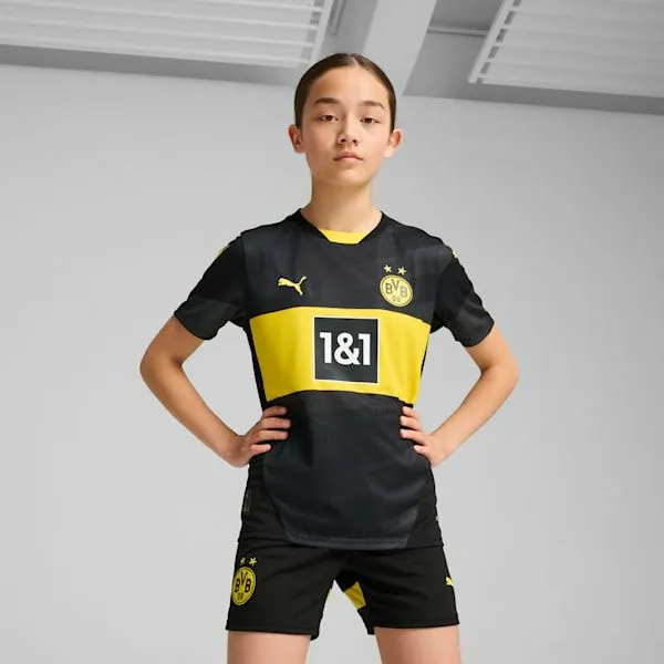 Puma Kids Borussia Dortmund 2425 Replica Away Big 039 Soccer Jersey Puma Blackfaster Yellow 8211 Kids Puma Kids Borussia Dortmund 2425 Replica Away Big 039 Soccer Jersey Puma Blackfaster Yellow 8211 Kids