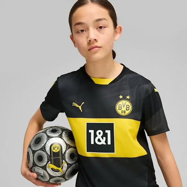 Puma Kids Borussia Dortmund 2425 Replica Away Big 039 Soccer Jersey Puma Blackfaster Yellow 8211 Kids Puma Kids Borussia Dortmund 2425 Replica Away Big 039 Soccer Jersey Puma Blackfaster Yellow 8211 Kids