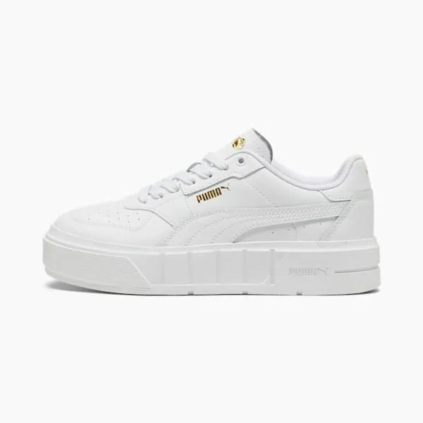 Puma Kids Cali Court Leather Big 039 Sneakers Puma Whitepuma Gold 8211 Kids