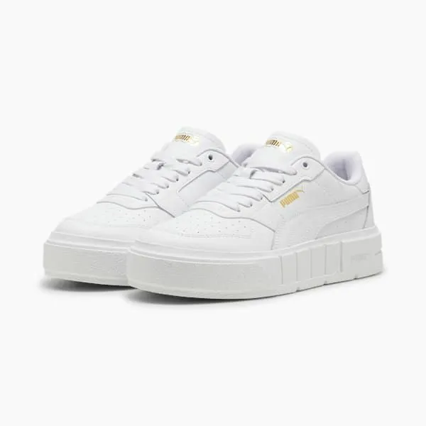 Puma Kids Cali Court Leather Big 039 Sneakers Puma Whitepuma Gold 8211 Kids