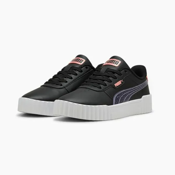 Puma Kids Carina 30 Blurry Dreams Big 039 Sneakers Puma Blacklavender Alertpink Fruit 8211 Kids Puma Kids Carina 30 Blurry Dreams Big 039 Sneakers Puma Blacklavender Alertpink Fruit 8211 Kids