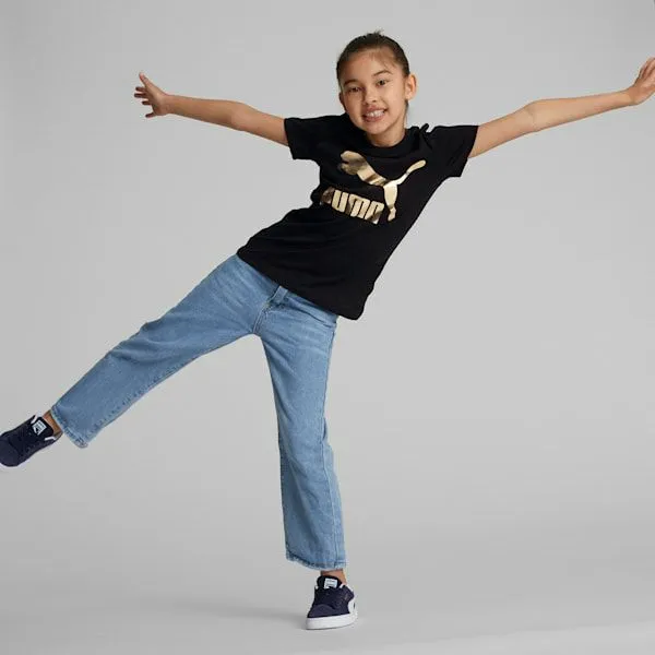 Puma Kids Classics Logo Big 039 Tee Puma Black 8211 Kids