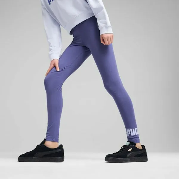 Puma Kids Essentials No 1 Logo Big 039 Leggings Blue Crystal 8211 Kids